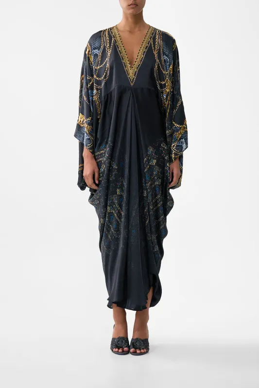 T SHAPE LONG KAFTAN SONG OF THE SOLSTICE sold by Camilla
