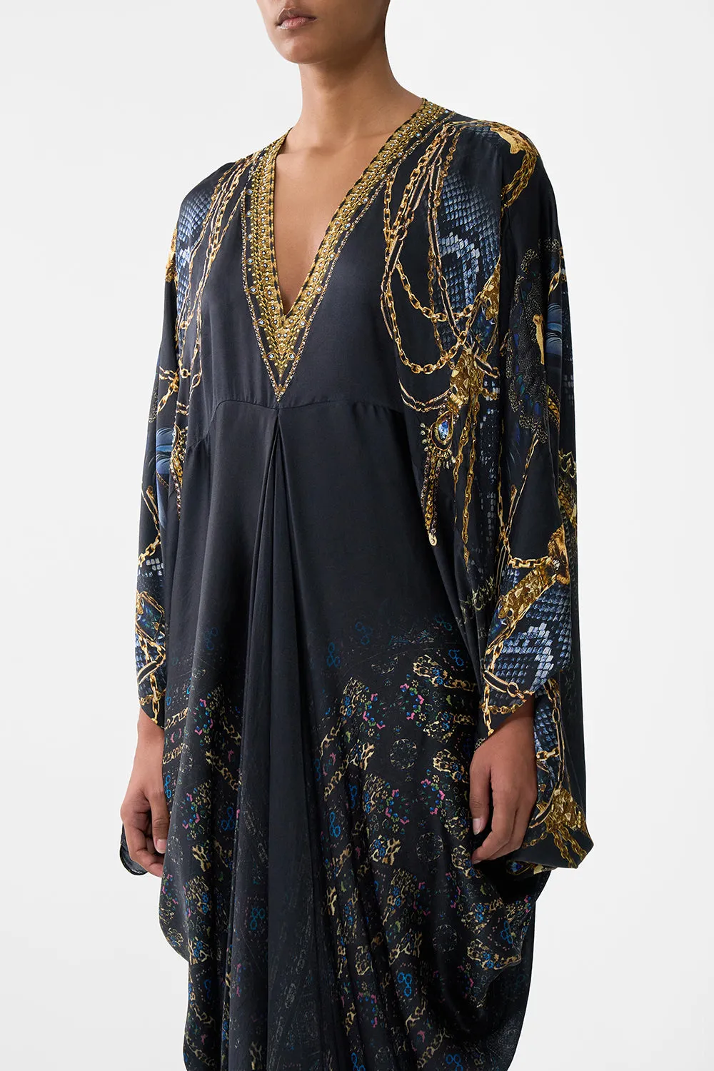 T SHAPE LONG KAFTAN SONG OF THE SOLSTICE sold by Camilla product image thumbnail 5