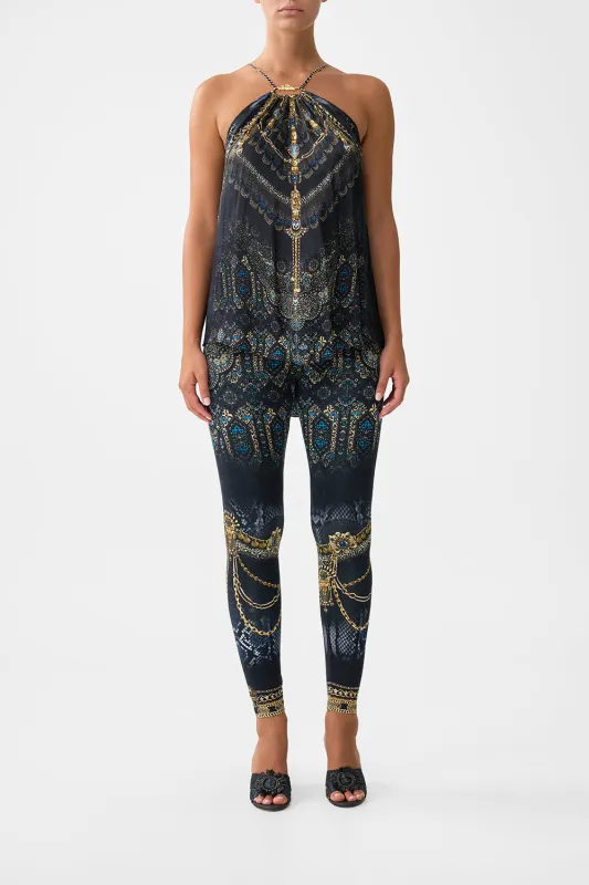 GATHER NECK HARDWARE TOP SONG OF THE SOLSTICE sold by Camilla