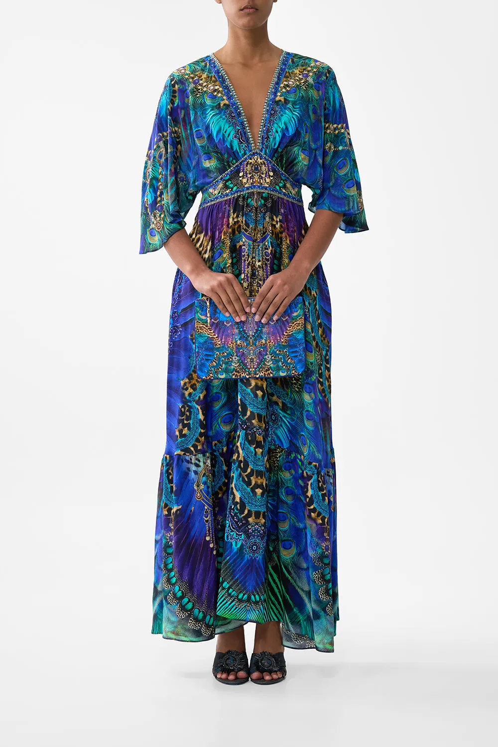 SMALL CANVAS CLUTCH COSMIC ZOOLOGY sold by Camilla product image thumbnail 4