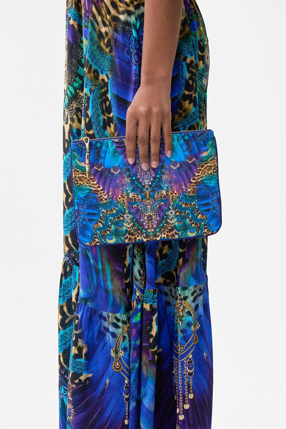 SMALL CANVAS CLUTCH COSMIC ZOOLOGY sold by Camilla product image thumbnail 5
