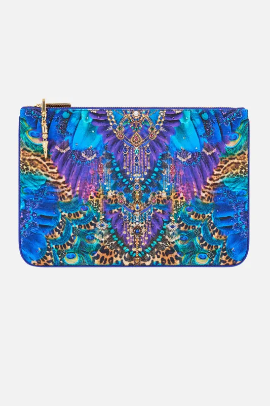 SMALL CANVAS CLUTCH COSMIC ZOOLOGY sold by Camilla