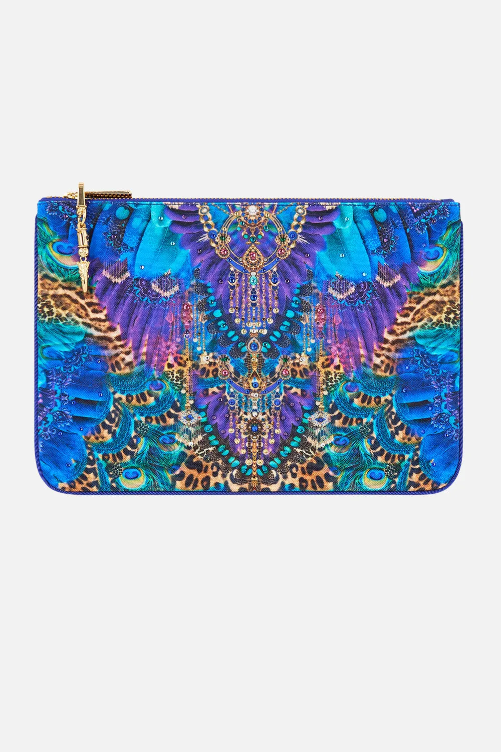 SMALL CANVAS CLUTCH COSMIC ZOOLOGY sold by Camilla