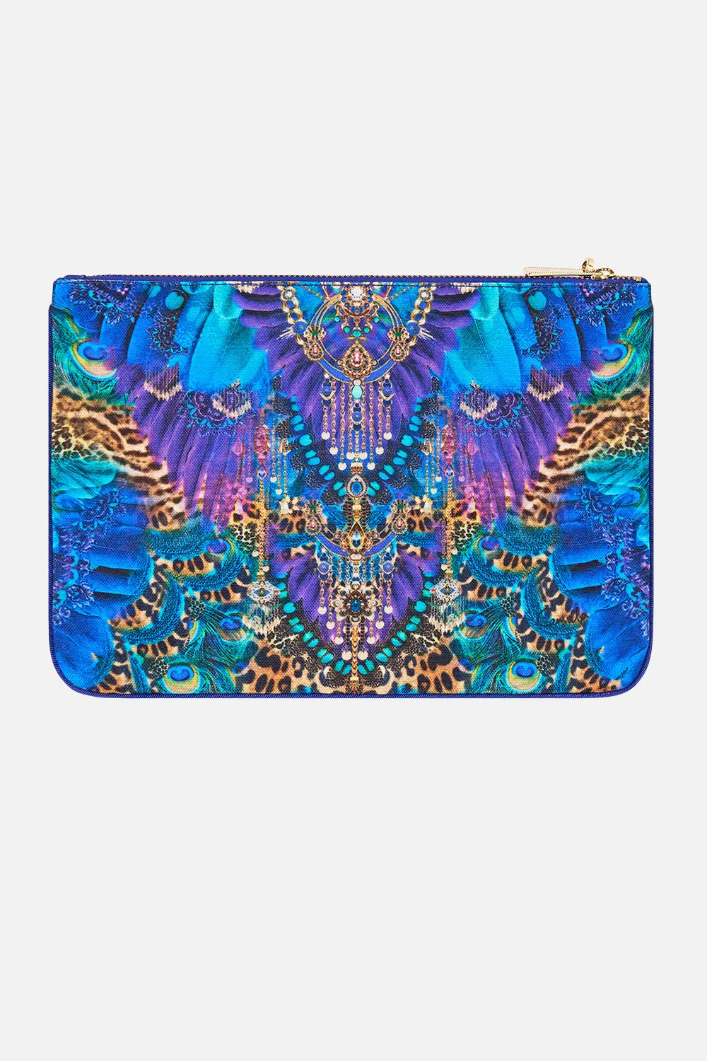 SMALL CANVAS CLUTCH COSMIC ZOOLOGY sold by Camilla product image thumbnail 3