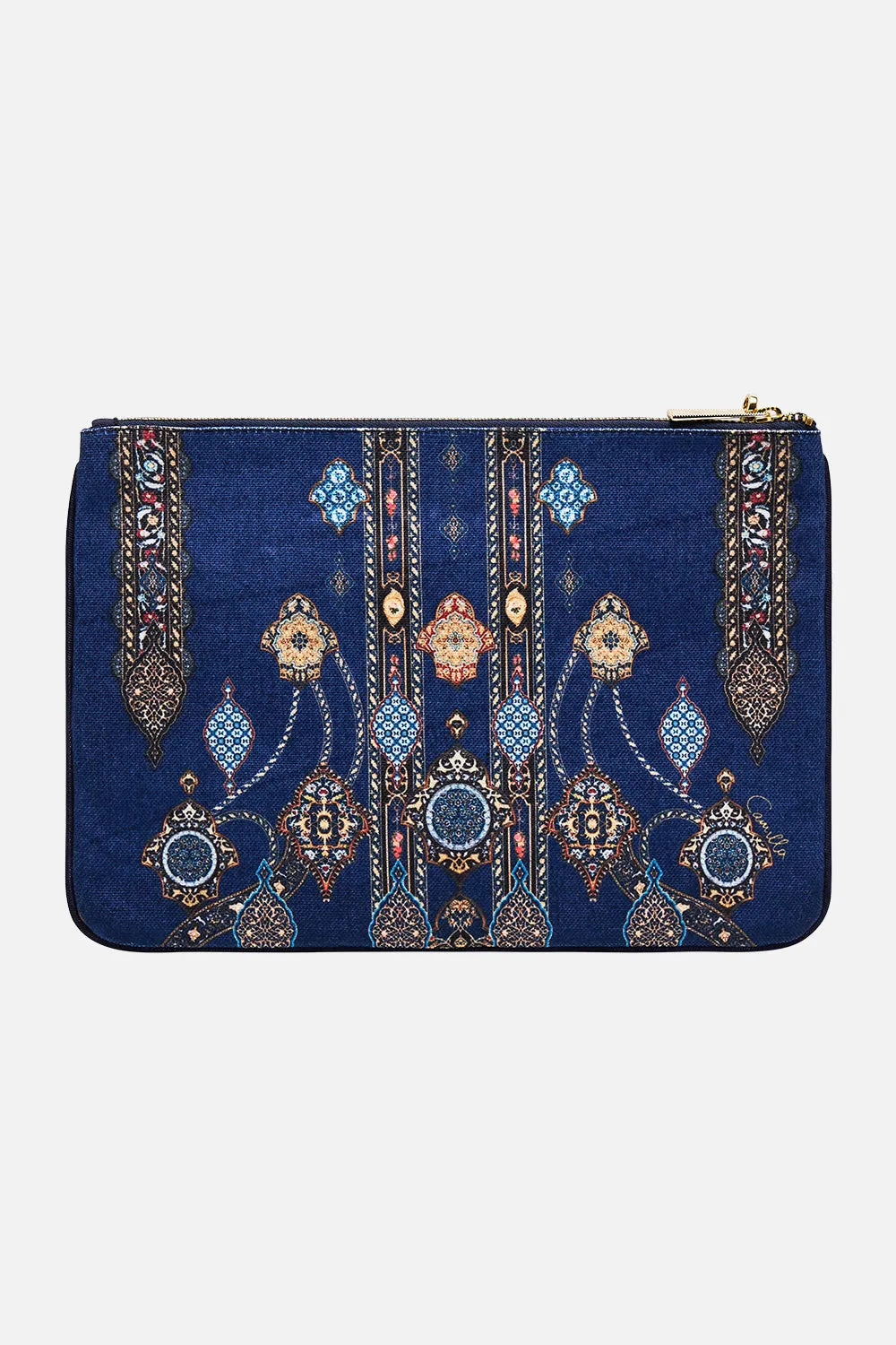 SMALL CANVAS CLUTCH THE IMPERIAL GATE sold by Camilla product image thumbnail 3