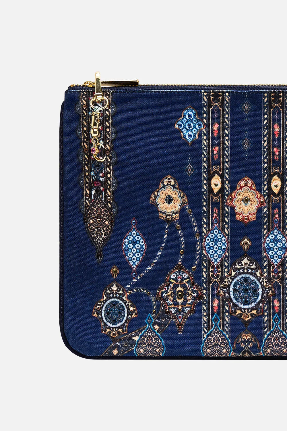 SMALL CANVAS CLUTCH THE IMPERIAL GATE sold by Camilla product image thumbnail 2