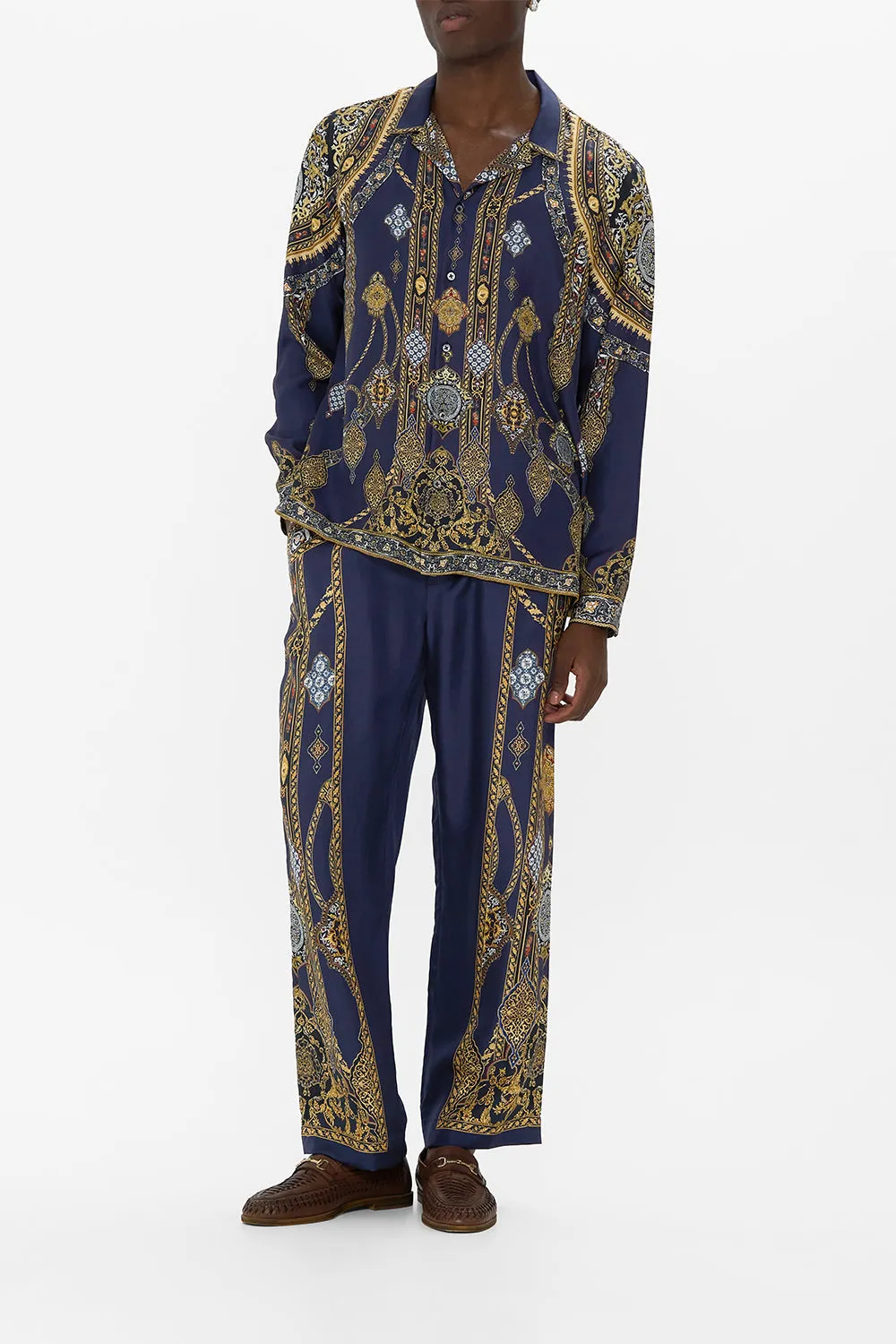 LOUNGE PANT WITH ELASTIC WAIST THE IMPERIAL GATE sold by Camilla