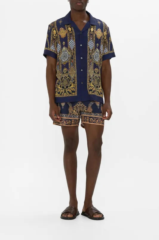 SHORT SLEEVE CAMP COLLARED SHIRT THE IMPERIAL GATE sold by Camilla