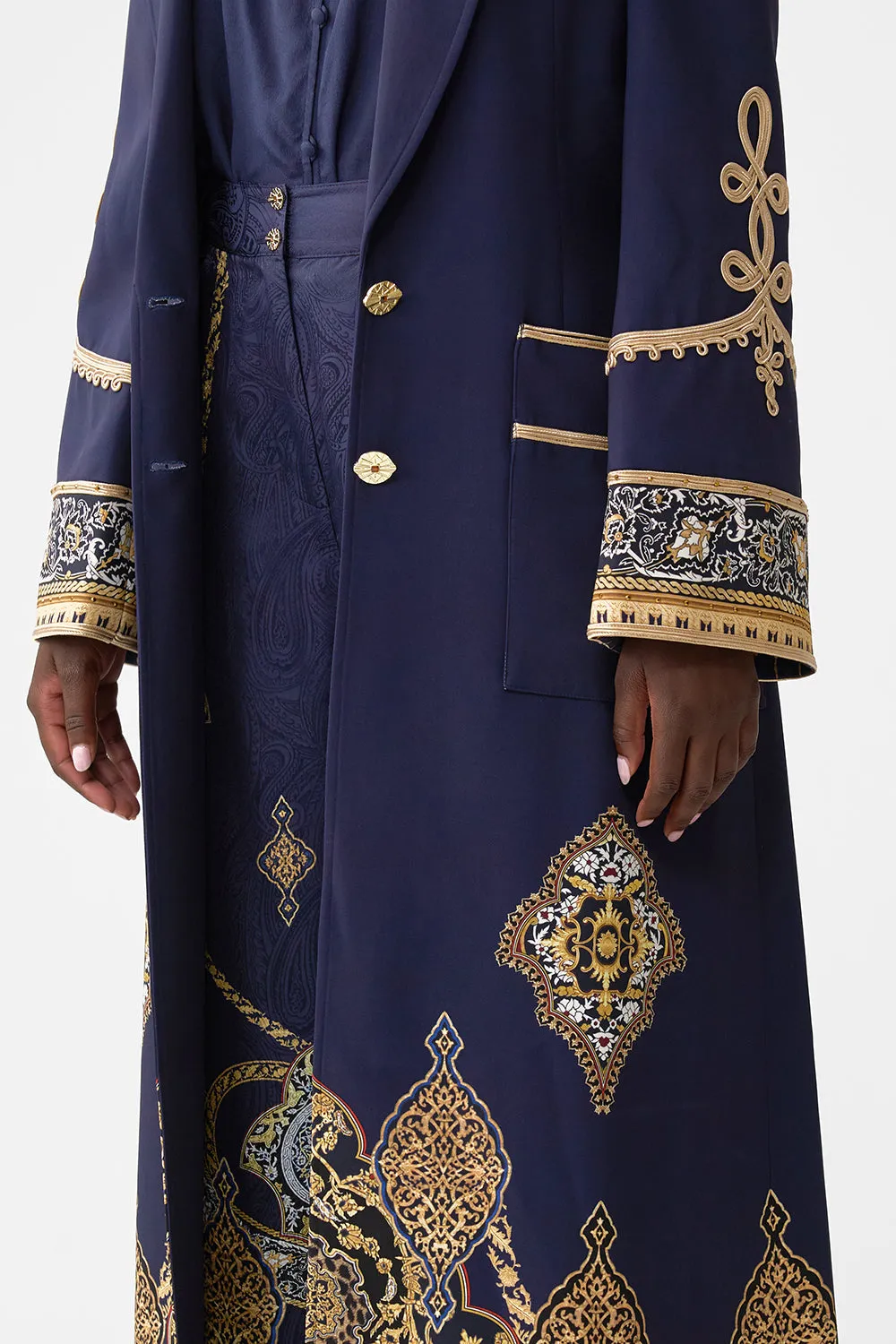 LONG MILITARY COAT THE IMPERIAL GATE sold by Camilla product image thumbnail 5