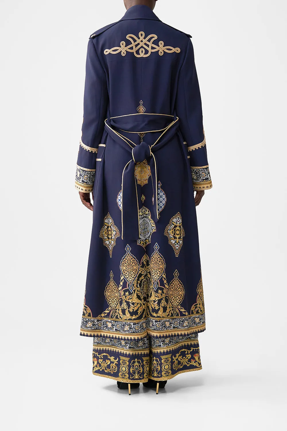 LONG MILITARY COAT THE IMPERIAL GATE sold by Camilla product image thumbnail 2