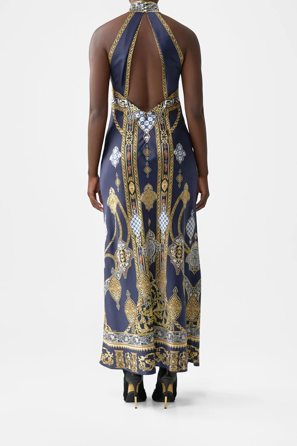 HIGH NECK BIAS DRESS THE IMPERIAL GATE sold by Camilla product image thumbnail 2