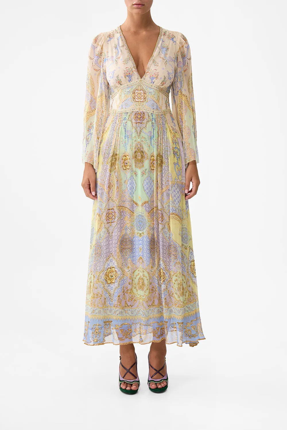 FLARED SLEEVE DRESS EAST OF ISTANBUL sold by Camilla