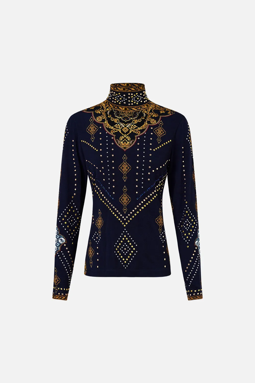 JERSEY TURTLENECK THE IMPERIAL GATE sold by Camilla product image thumbnail 3