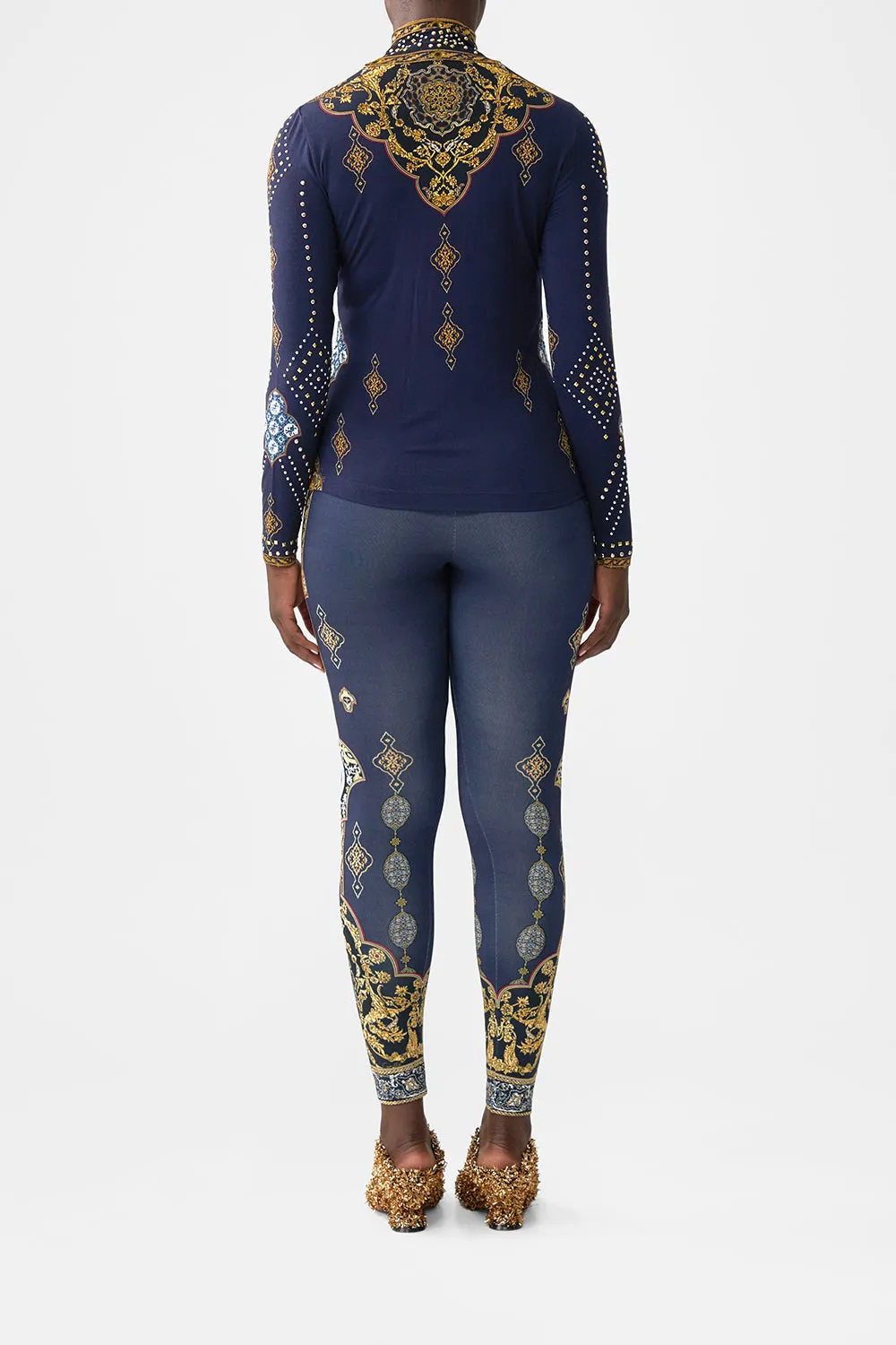 JERSEY TURTLENECK THE IMPERIAL GATE sold by Camilla product image thumbnail 2