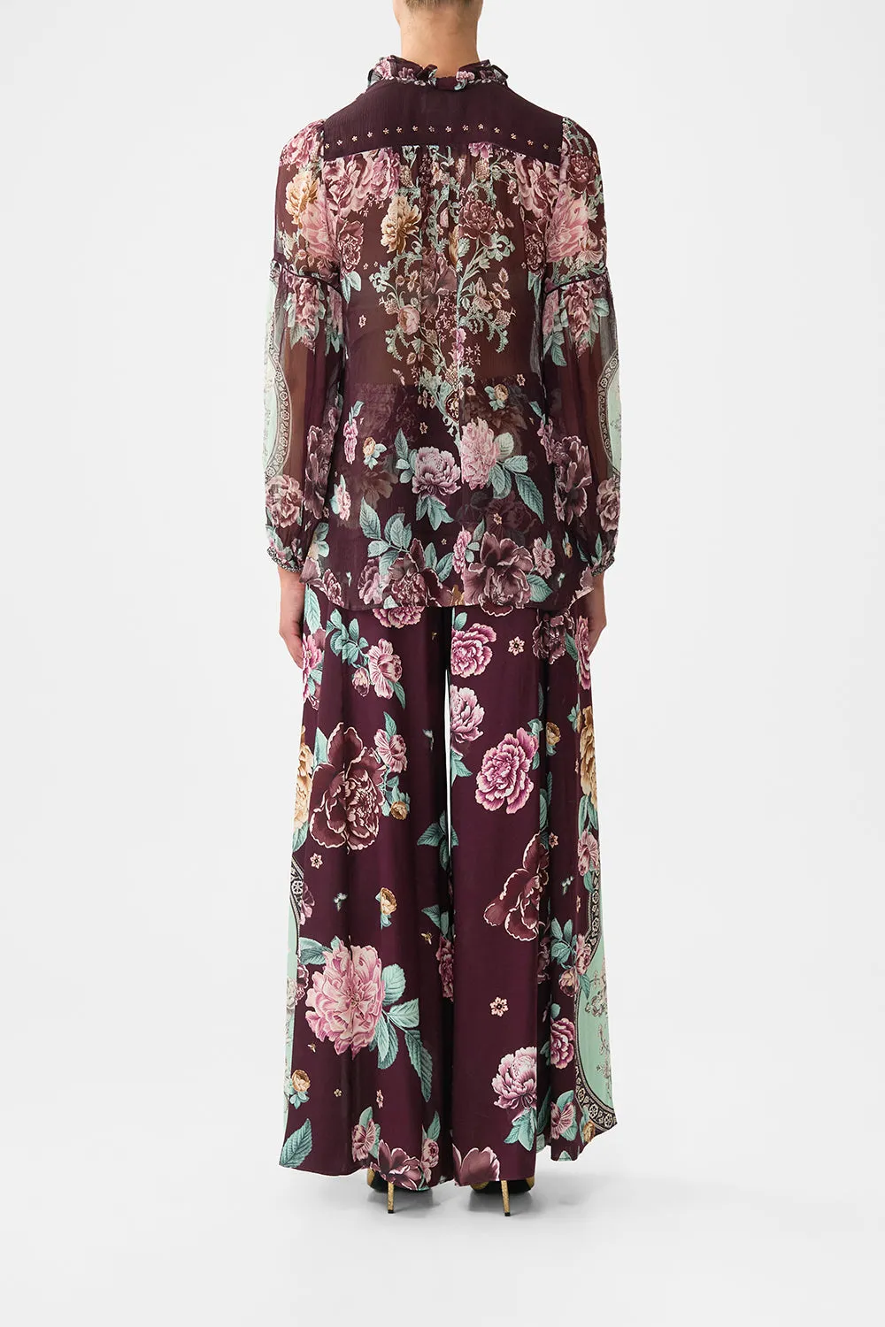 FRILL COLLARED BLOUSE IF THESE TILES COULD TALK sold by Camilla product image thumbnail 2