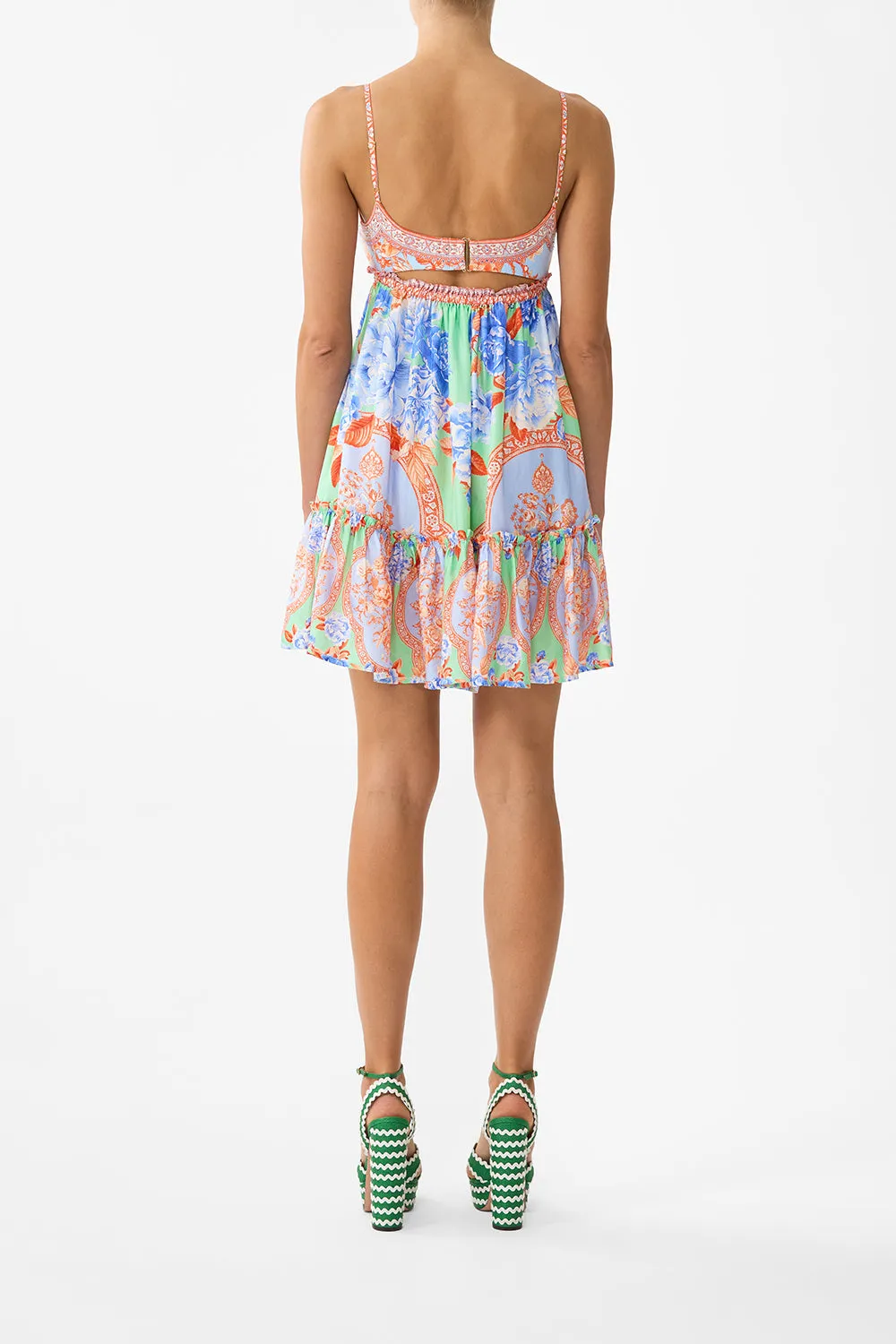 SHORT DRESS WITH JERSEY BODICE TOPKAPI POP sold by Camilla product image thumbnail 2