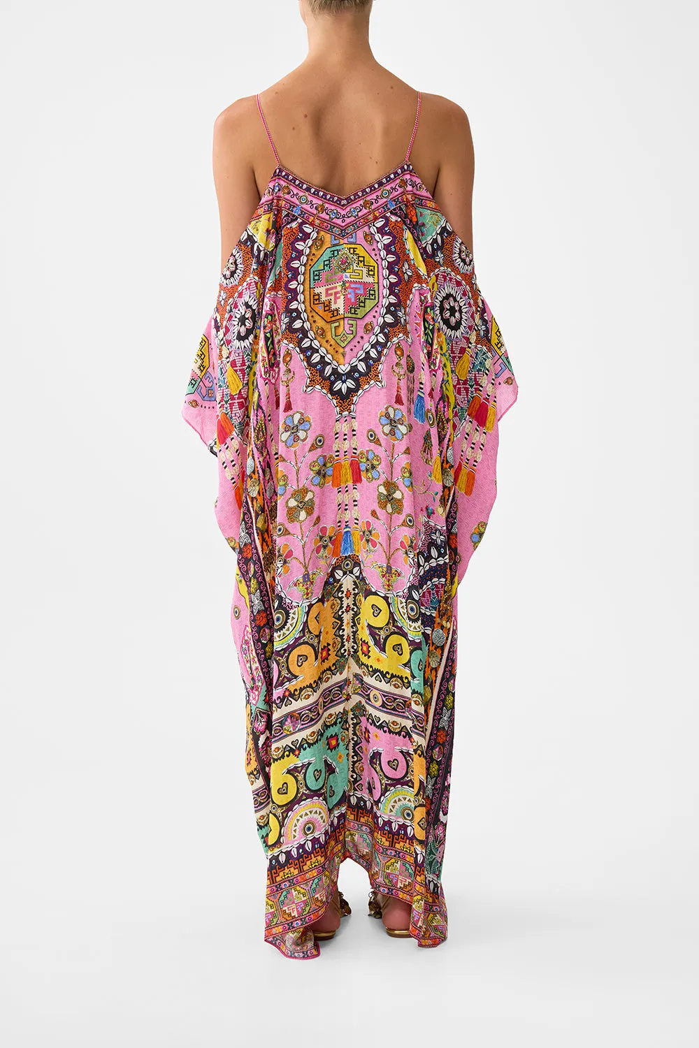 DROP SHOULDER STRAP KAFTAN PATCHWORK PANORAMA sold by Camilla product image thumbnail 2