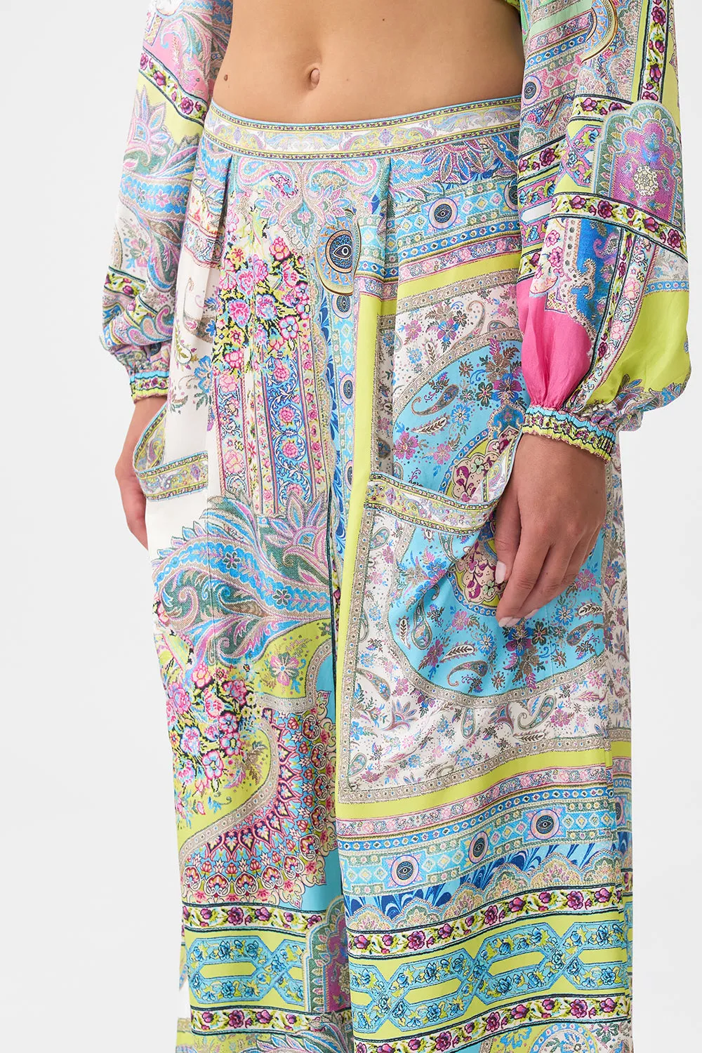 WIDE LEG TROUSER WITH FRONT POCKETS MAGIC CARPET RIDE sold by Camilla product image thumbnail 5