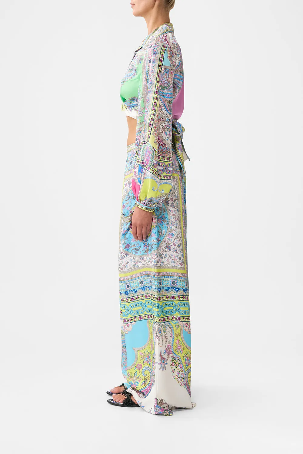 WIDE LEG TROUSER WITH FRONT POCKETS MAGIC CARPET RIDE sold by Camilla product image thumbnail 4