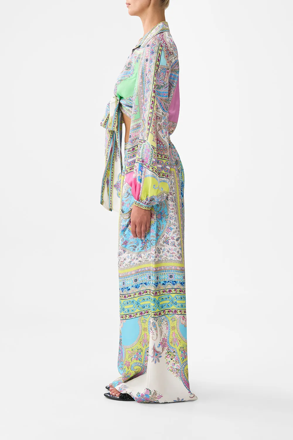 CROPPED WRAP SHIRT MAGIC CARPET RIDE sold by Camilla product image thumbnail 4