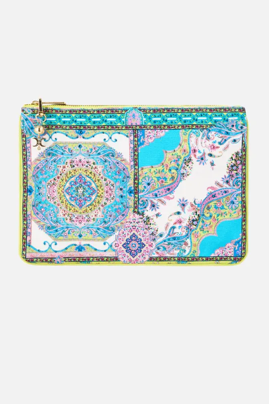 SMALL CANVAS CLUTCH MAGIC CARPET RIDE sold by Camilla