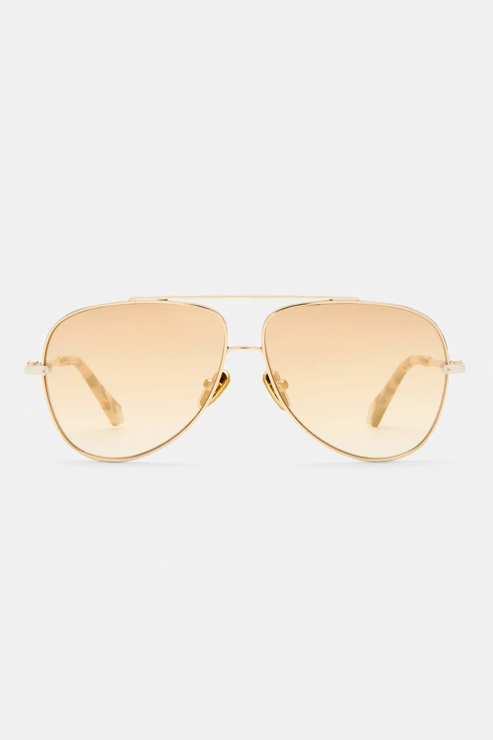 THE VOYAGE SUNGLASSES GOLD / NATURAL TORT sold by Camilla product image thumbnail 2