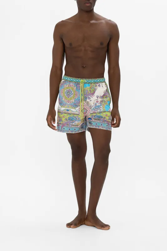 MID LENGTH BOARDSHORT WITH ELASTIC WAIST MAGIC CARPET RIDE sold by Camilla
