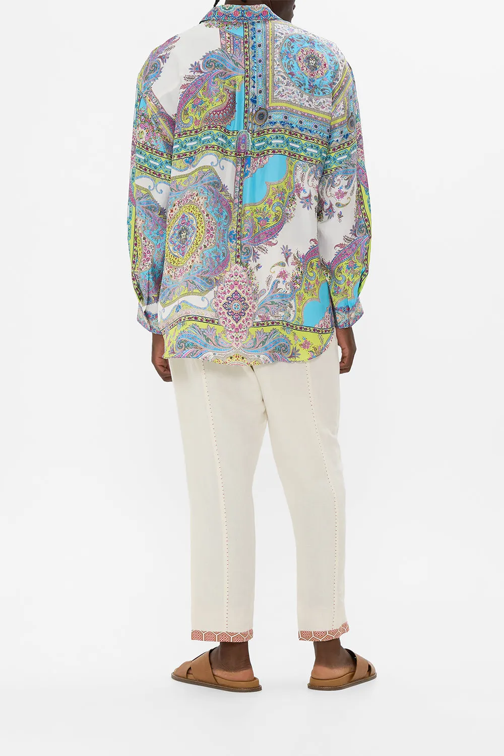 LONG SLEEVE OVERSIZED SHIRT MAGIC CARPET RIDE sold by Camilla product image thumbnail 2