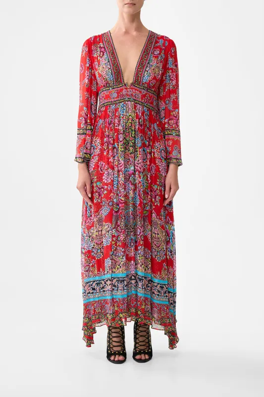 HARDWARE DETAIL LONG SLEEVE DRESS ARTISANS OF ANATOLIA sold by Camilla
