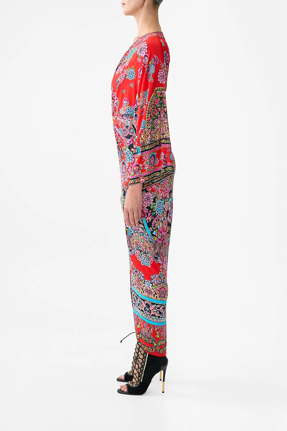 LONG SPLIT FRONT TWIST DRESS ARTISANS OF ANATOLIA sold by Camilla product image thumbnail 4