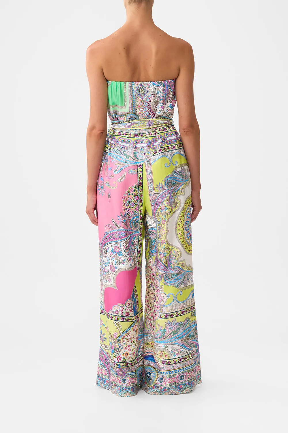 TIE WAIST STRAPLESS JUMPSUIT MAGIC CARPET RIDE sold by Camilla product image thumbnail 2