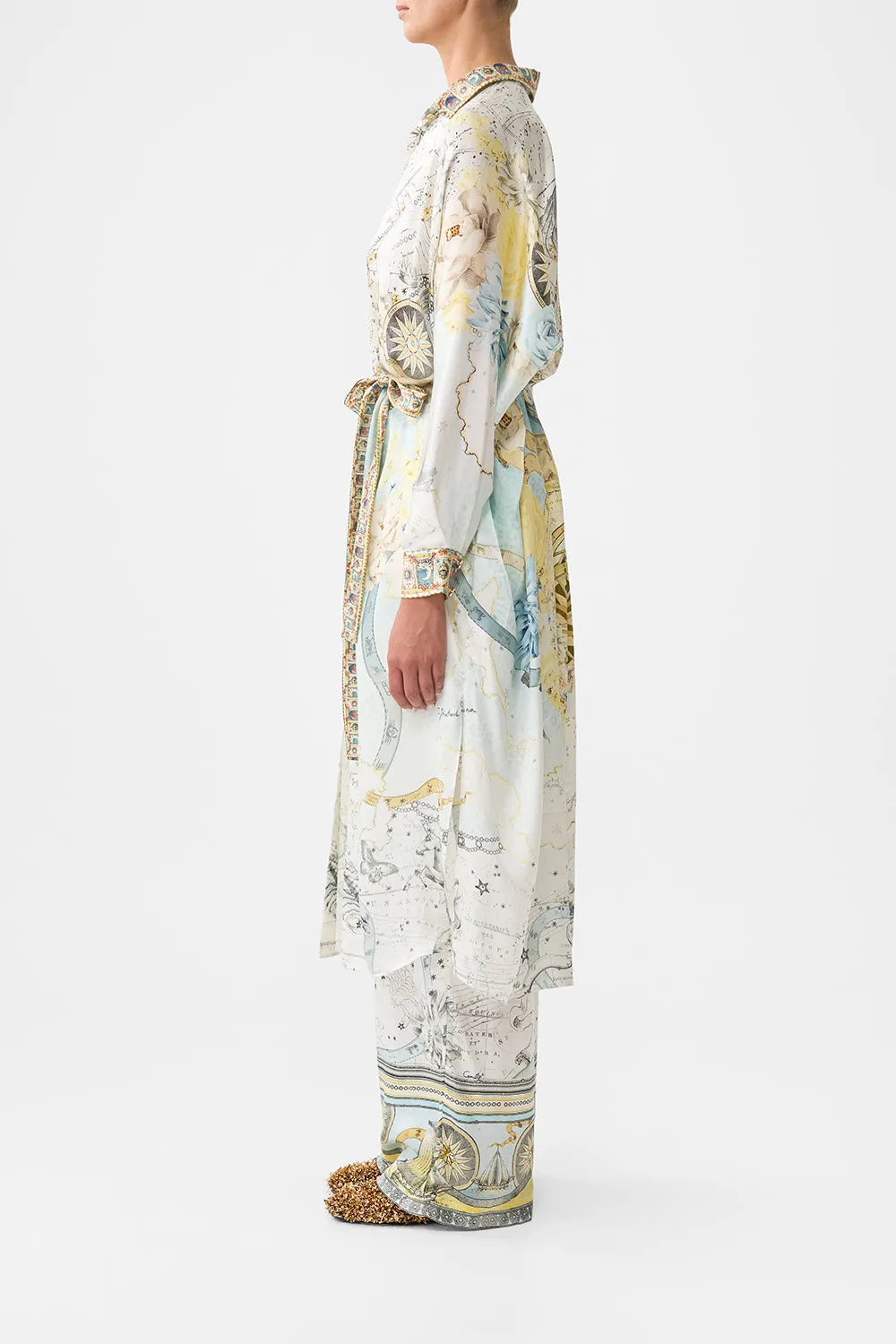 COLLARED BUTTON THROUGH DRESS MY LUCKY STARS sold by Camilla product image thumbnail 4