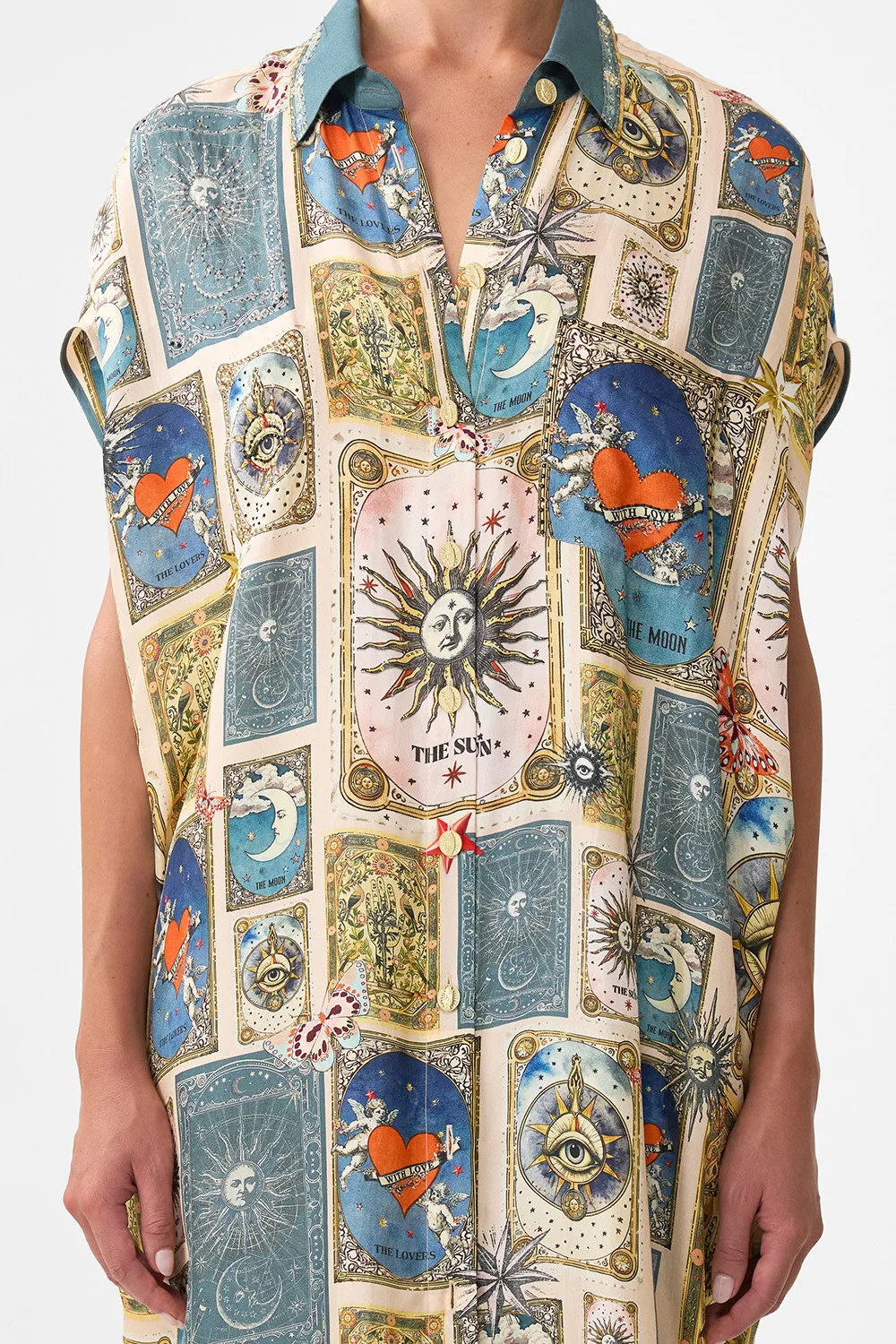 SLEEVELESS SHIRTDRESS MY LUCKY STARS sold by Camilla product image thumbnail 5