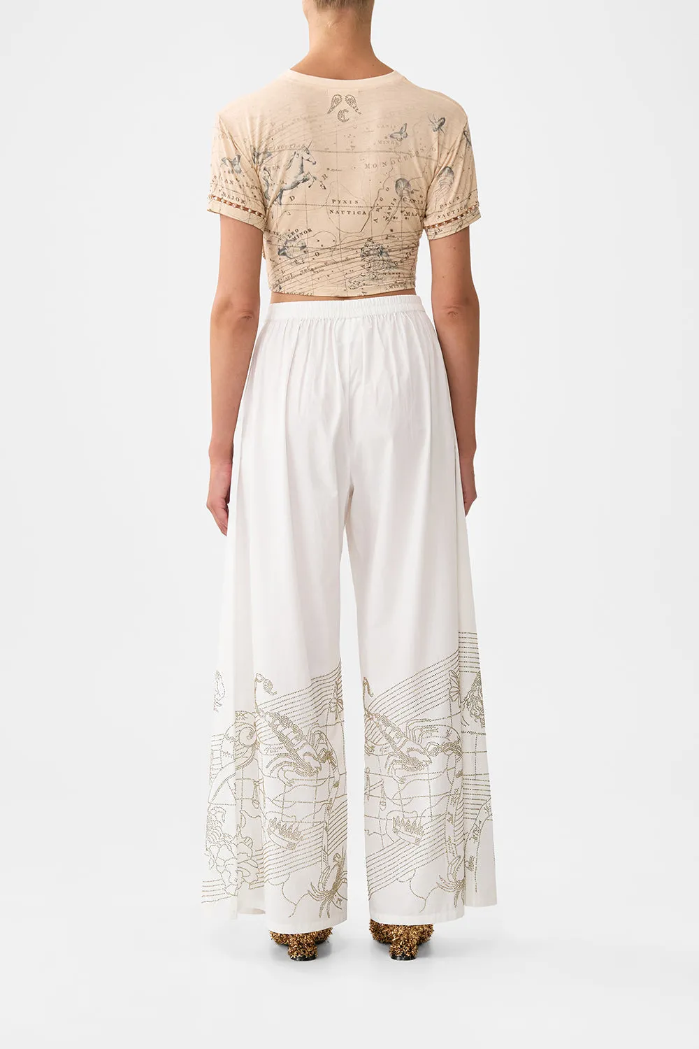 JERSEY T-SHIRT WITH HARDWARE HOUSE OF HOROSCOPES sold by Camilla product image thumbnail 2