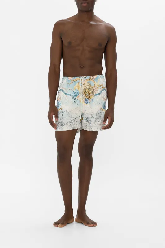 MID LENGTH BOARDSHORT WITH ELASTIC WAIST MY LUCKY STARS sold by Camilla