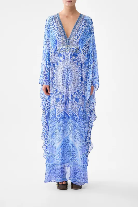 LONG KAFTAN WITH WAIST DETAIL THE BOSPHOROUS sold by Camilla