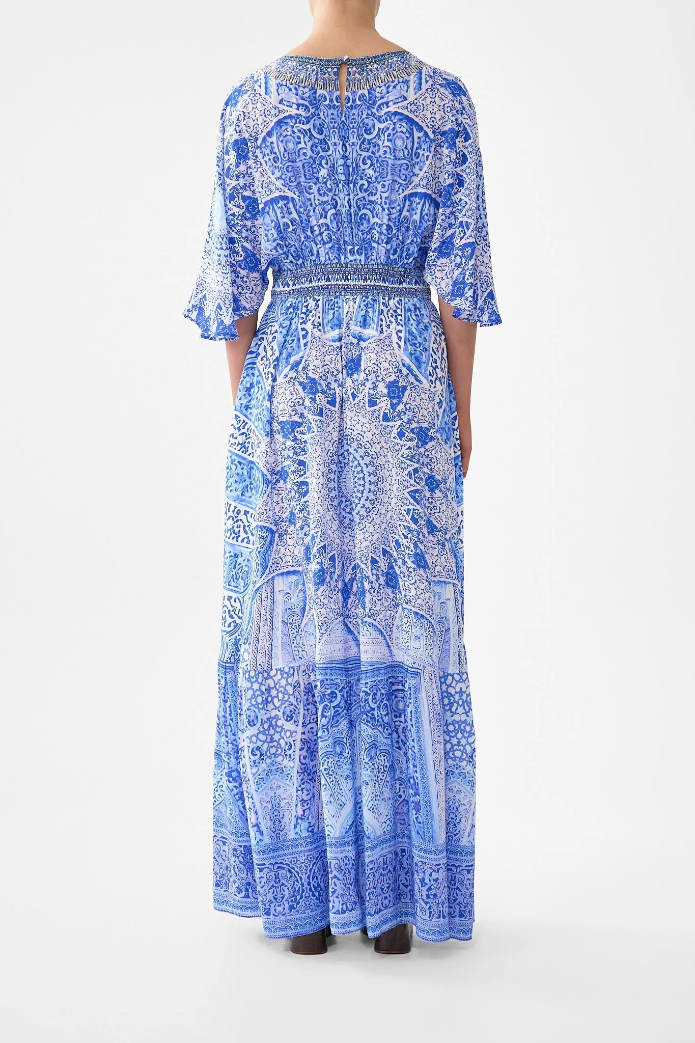 WAISTED DRESS WITH HEM RUFFLE THE BOSPHOROUS sold by Camilla product image thumbnail 2