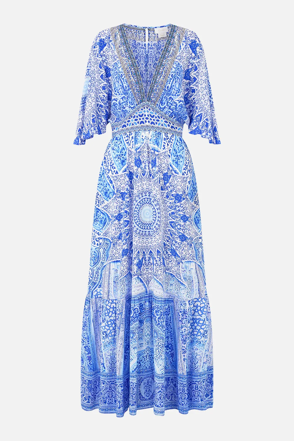 WAISTED DRESS WITH HEM RUFFLE THE BOSPHOROUS sold by Camilla product image thumbnail 3