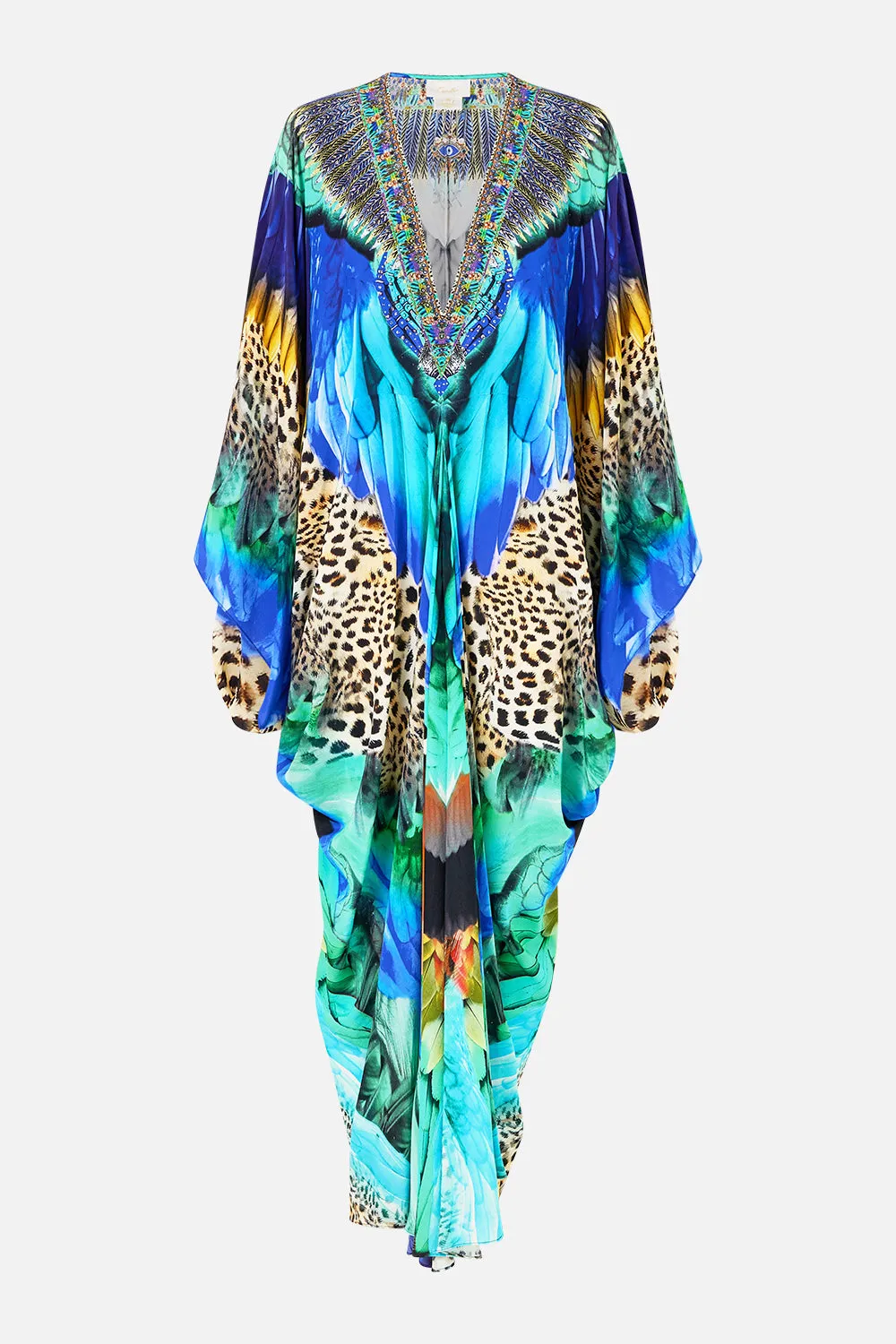 T SHAPE LONG KAFTAN JUNGLE FLIGHT sold by Camilla product image thumbnail 3