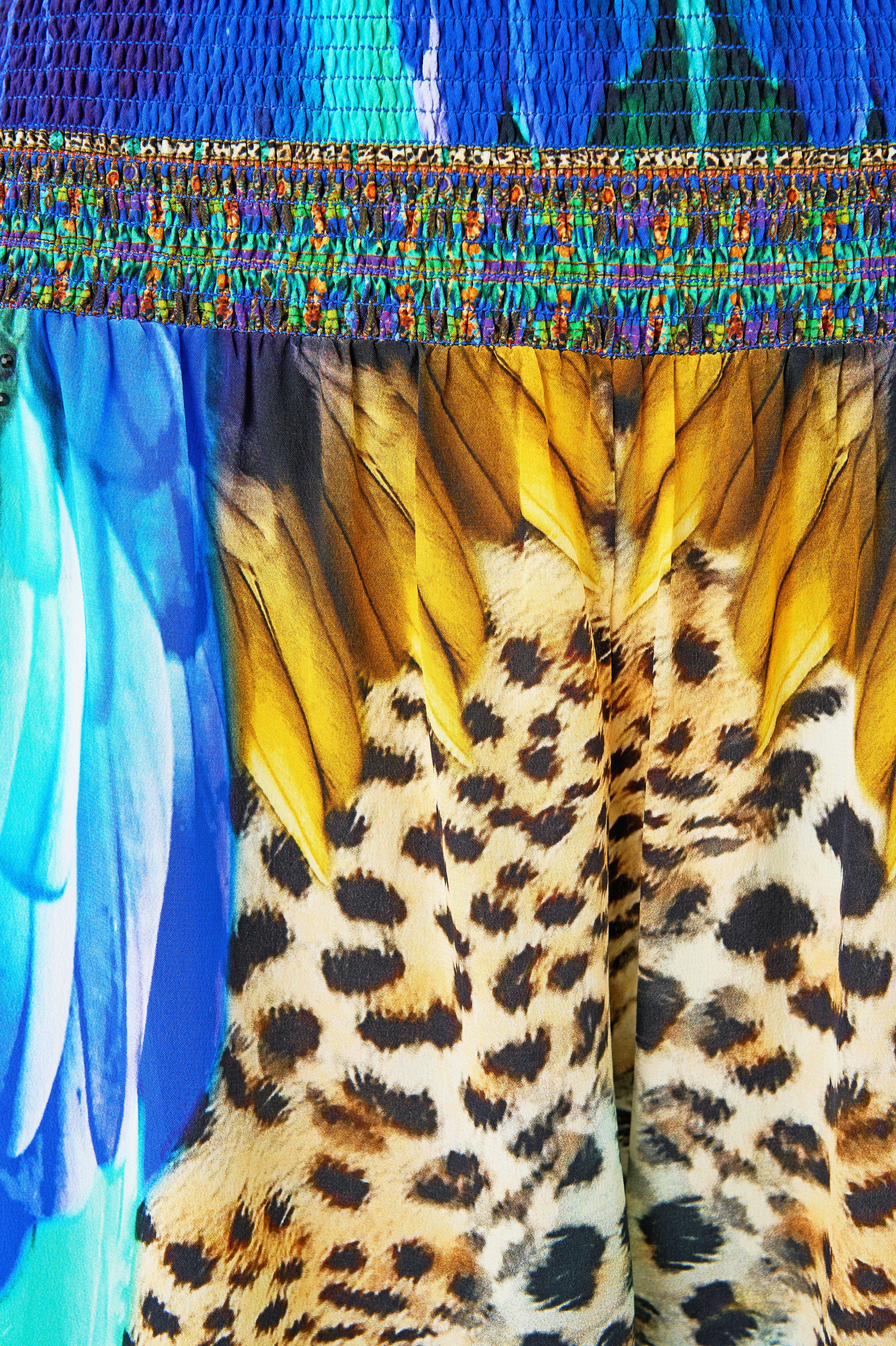 SHIRRED WAIST PANT JUNGLE FLIGHT sold by Camilla product image thumbnail 3