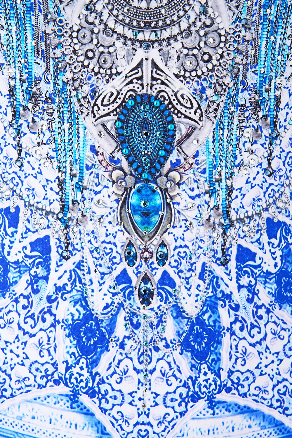 UNDERWIRE SQUARE NECK ONE PIECE WITH SCOOP BACK THE BOSPHOROUS sold by Camilla product image thumbnail 3