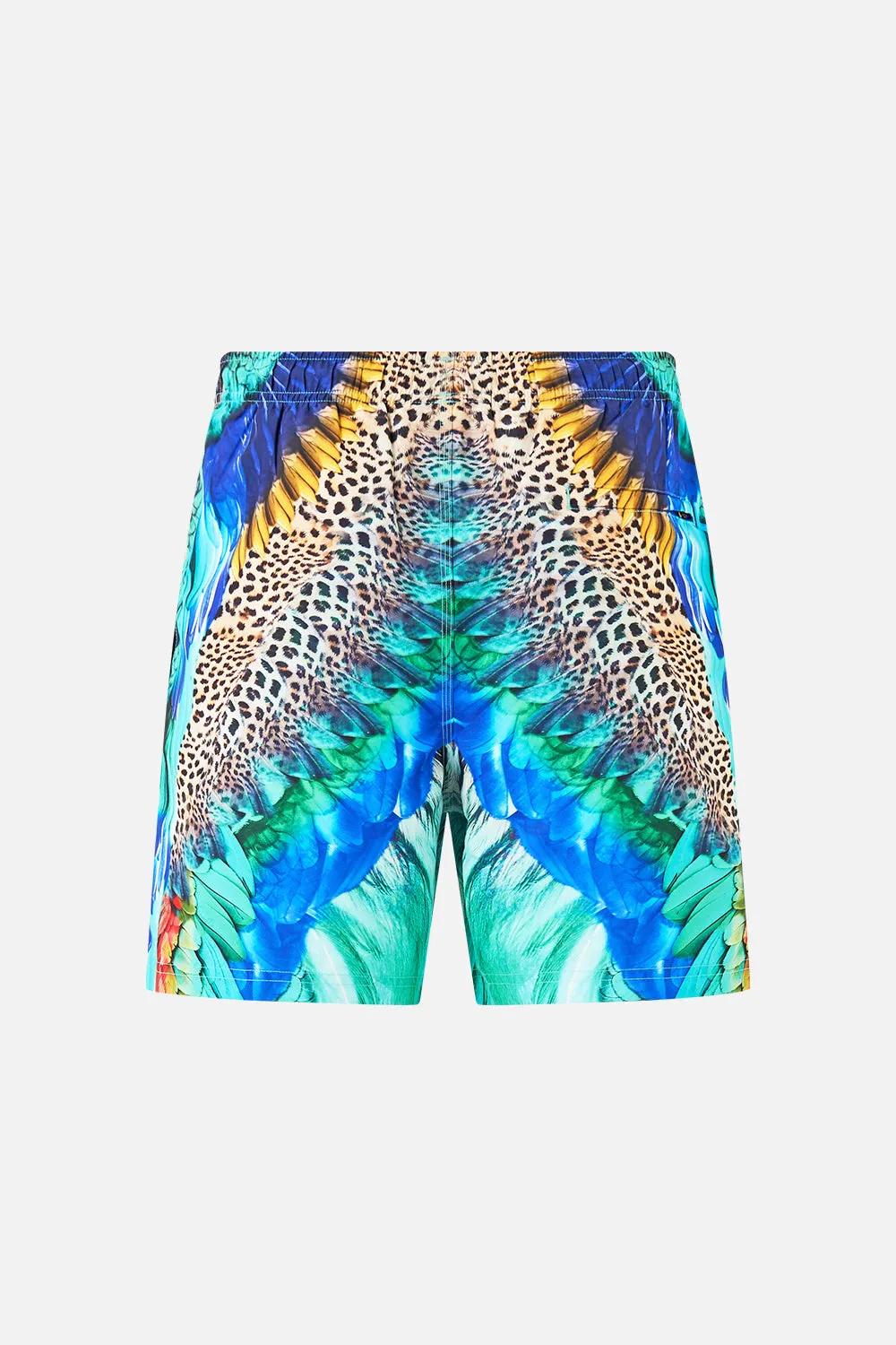 MID LENGTH BOARDSHORT WITH ELASTIC WAIST JUNGLE FLIGHT sold by Camilla product image thumbnail 2