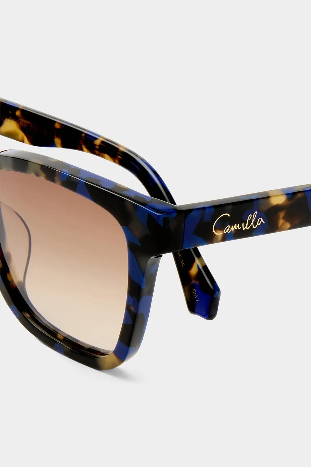 LEAVE OF ABSENCE SUNGLASSES COBALT TORT sold by Camilla product image thumbnail 3
