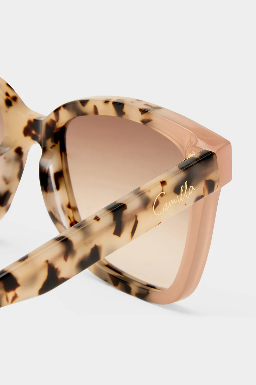 LEAVE OF ABSENCE SUNGLASSES NATURAL TORT / PUTTY sold by Camilla product image thumbnail 3