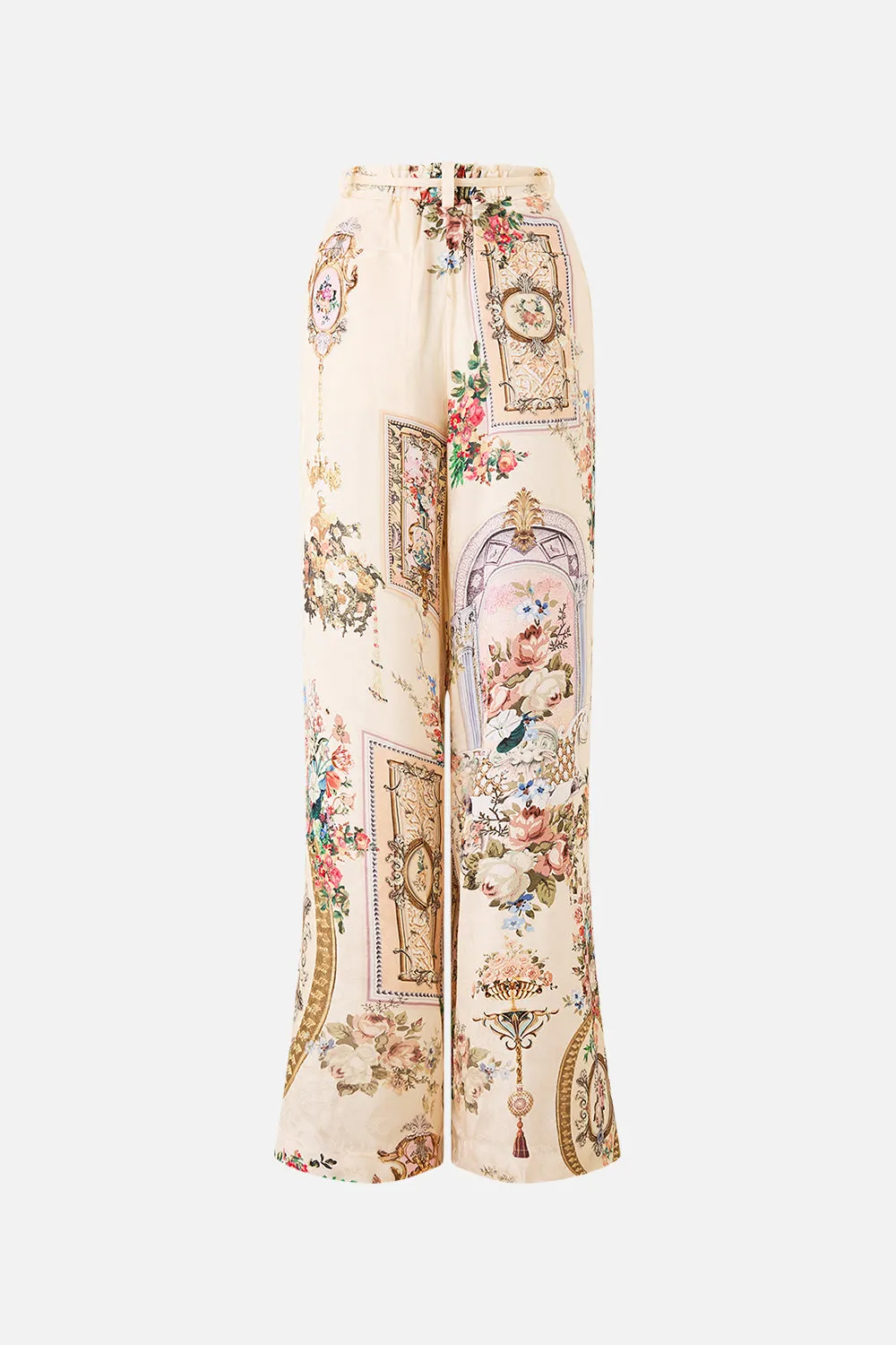 SOFT WIDE LEG PANT WITH TIE DETAIL TWILIGHT IN ISTANBUL sold by Camilla product image thumbnail 2