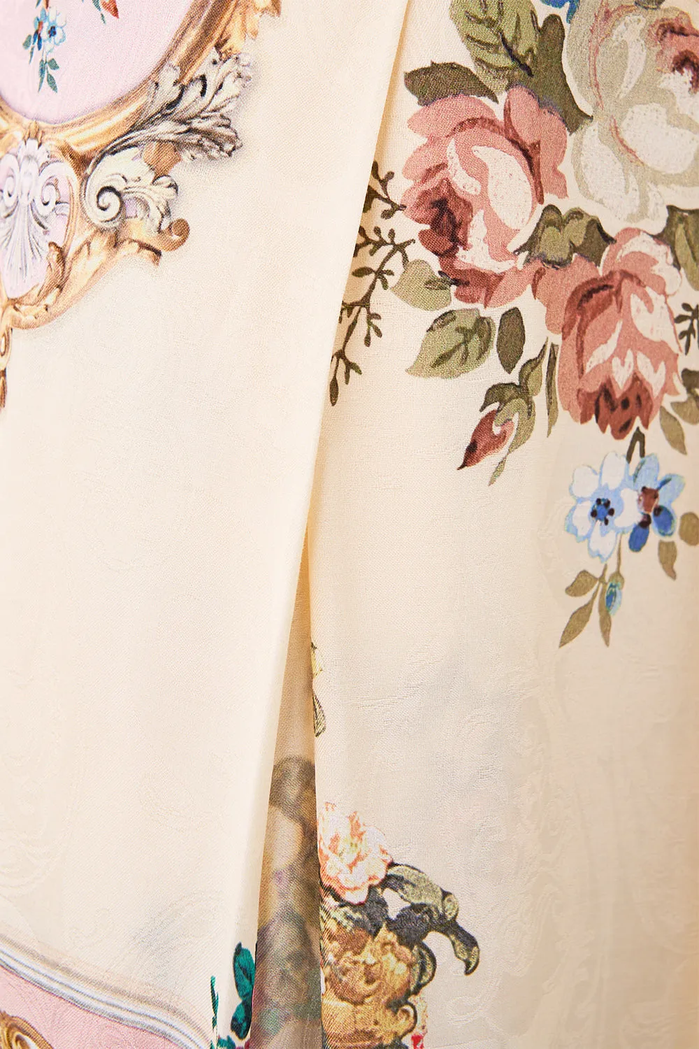 SOFT WIDE LEG PANT WITH TIE DETAIL TWILIGHT IN ISTANBUL sold by Camilla product image thumbnail 3