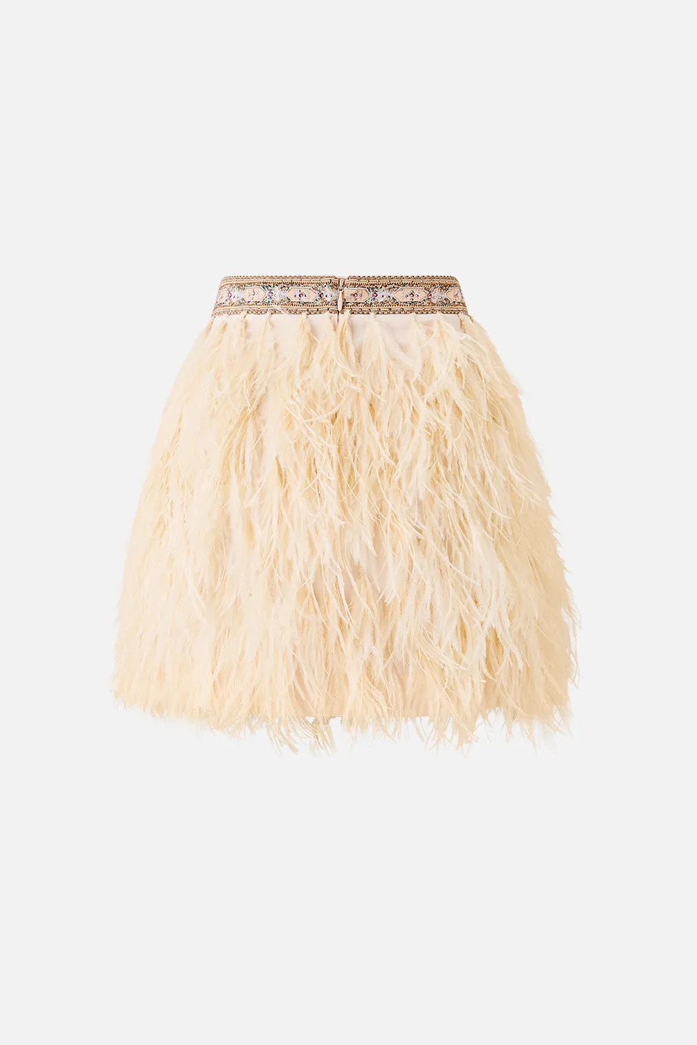 FEATHER MINI SKIRT TWILIGHT IN ISTANBUL sold by Camilla product image thumbnail 2