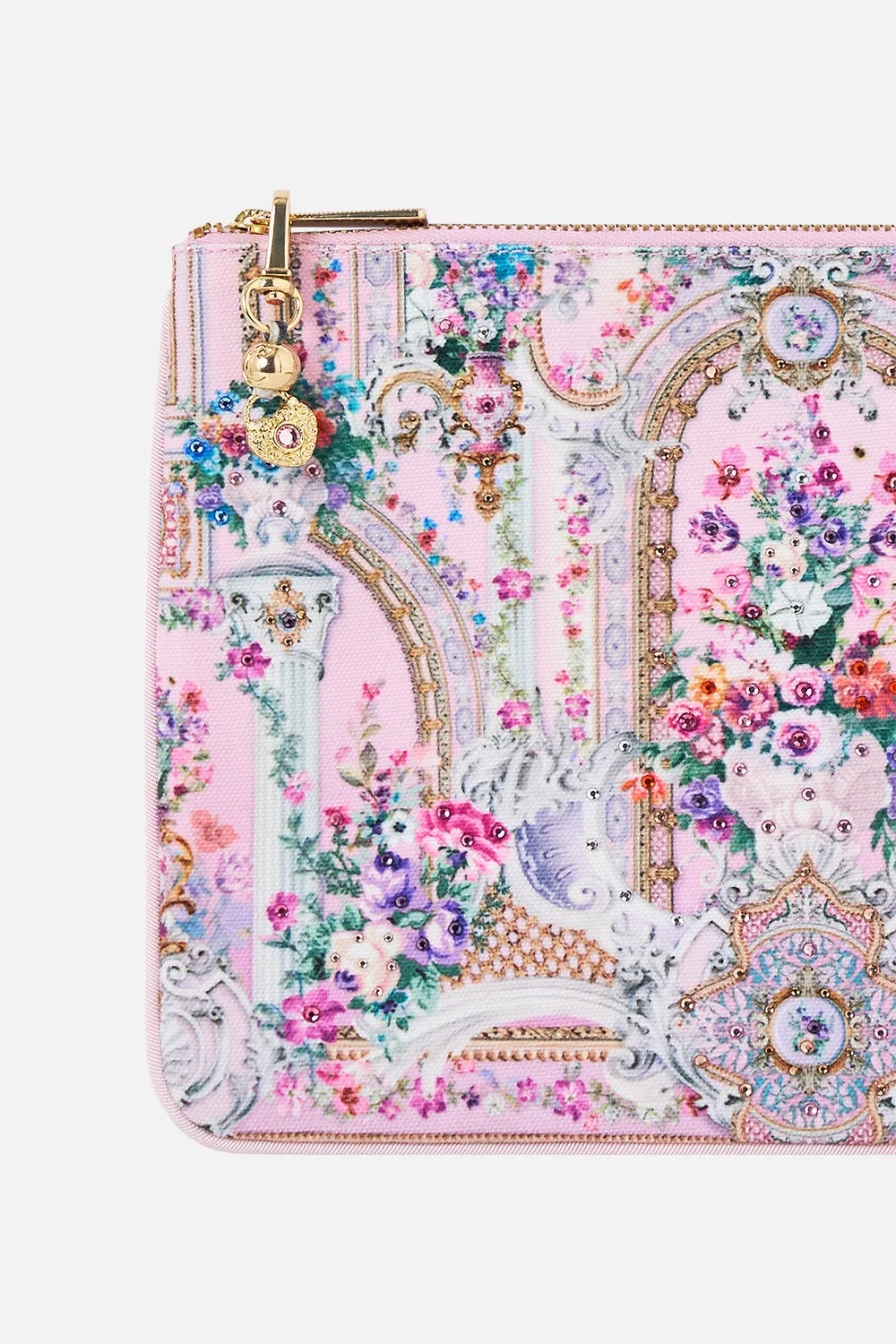 SMALL CANVAS CLUTCH PALATIAL PASTELS sold by Camilla product image thumbnail 2