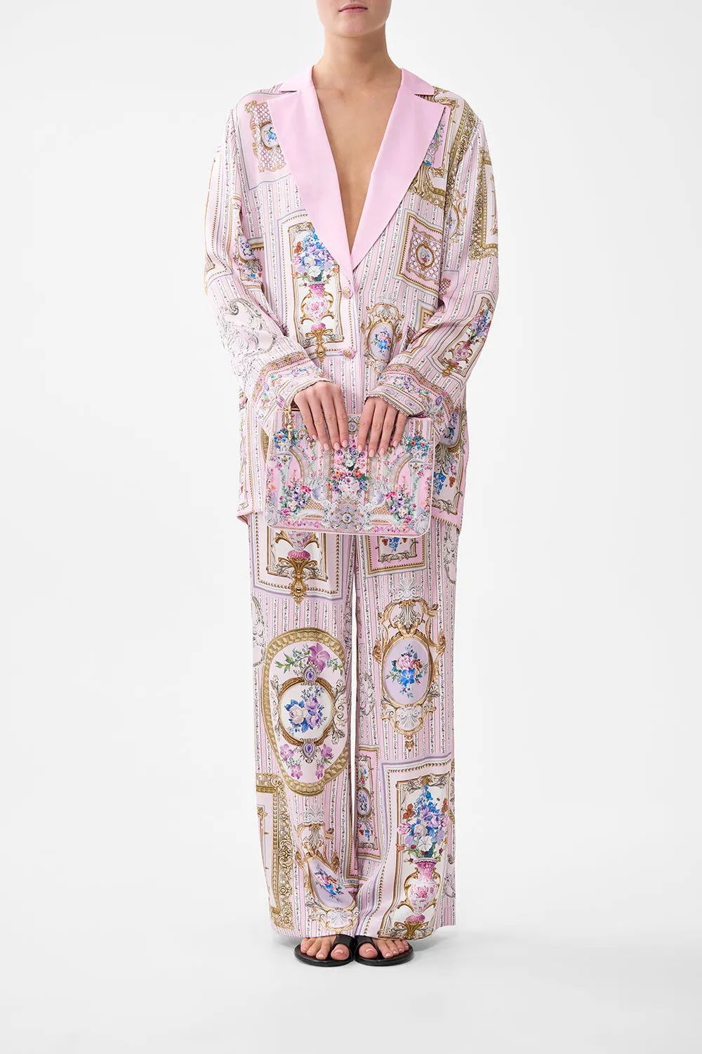 SMALL CANVAS CLUTCH PALATIAL PASTELS sold by Camilla product image thumbnail 4