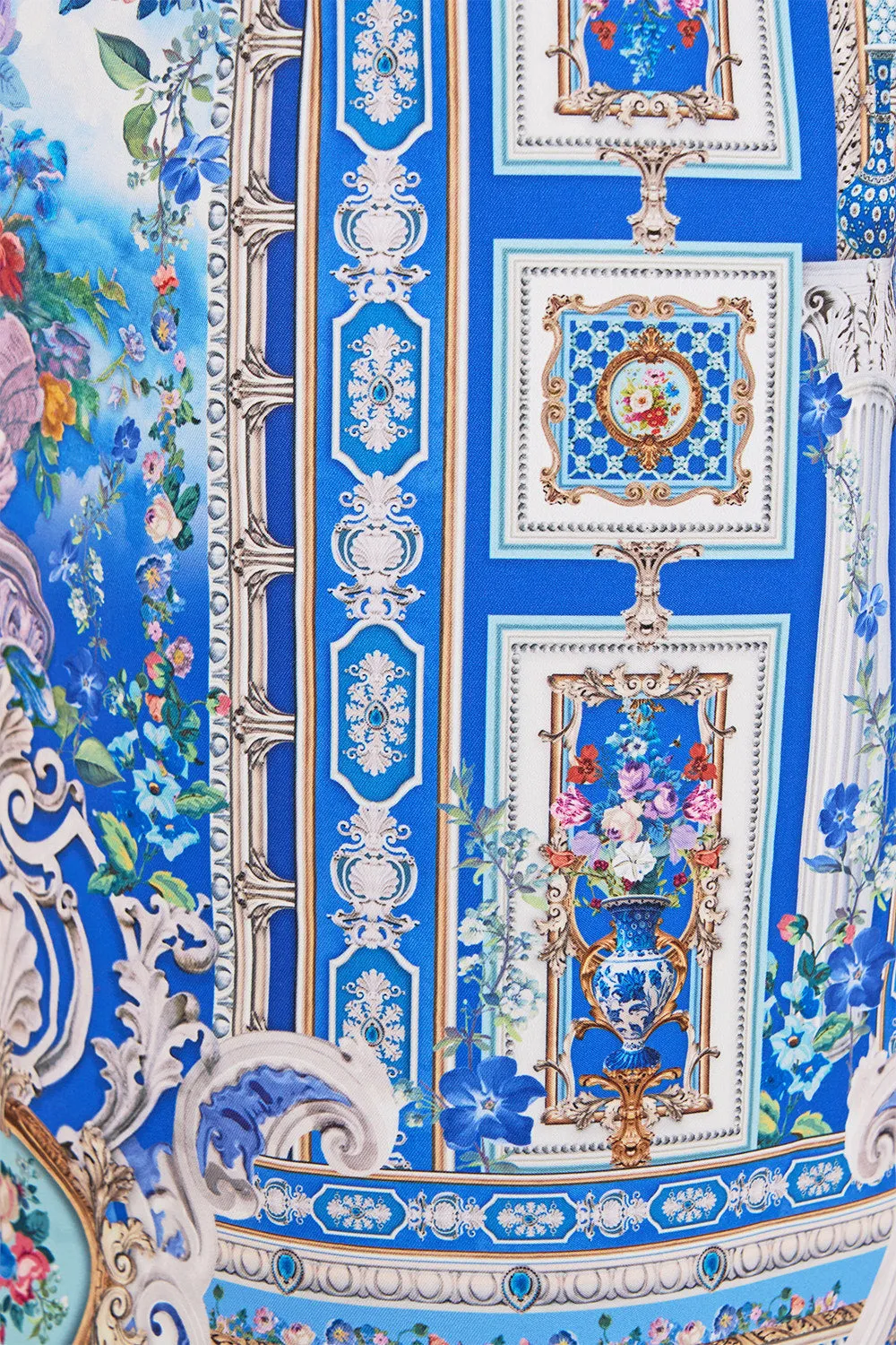 MID LENGTH BOARDSHORT WITH ELASTIC WAIST OTTOMAN OPULENCE sold by Camilla product image thumbnail 3